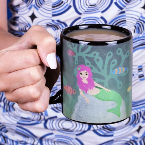 Thumbs Up Mermaid Tasse Mehrfarbig Universal 1 Stück(e)