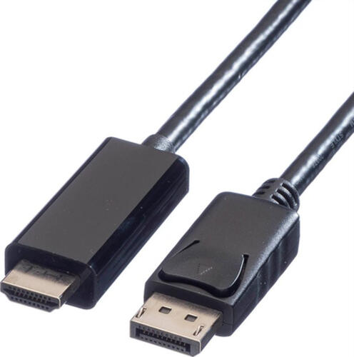 VALUE DisplayPort Kabel, DP - UHDTV, M/M, 5 m