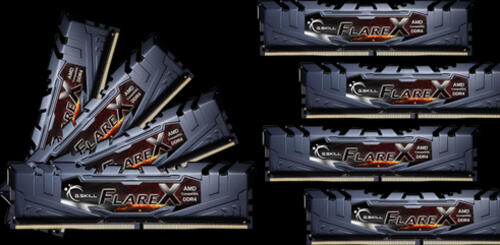 G.Skill Flare X (for AMD) Speichermodul 128 GB 8 x 16 GB DDR4 2933 MHz