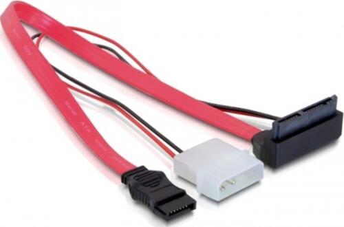 DeLOCK SATA Cable Micro 0.3m SATA-Kabel 0,3 m Rot