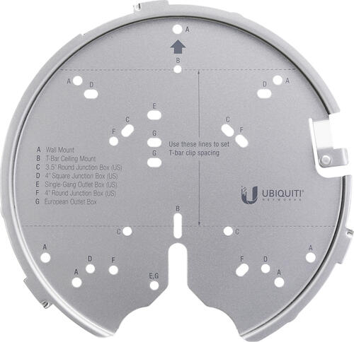 Ubiquiti U-PRO-MP Montage-Kit Aluminium