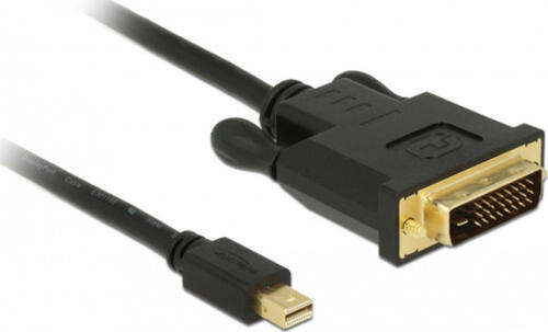 DeLOCK 83987 Videokabel-Adapter 0,5 m Mini DisplayPort DVI-D Schwarz