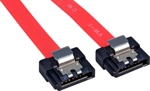 Lindy Internal SATA, 0.50m SATA-Kabel 0,5 m Rot