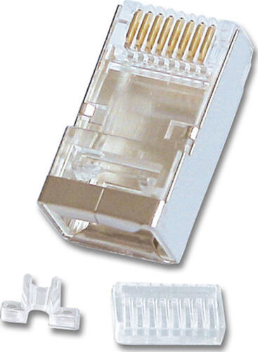 Lindy 62435 Drahtverbinder RJ-45 8-pin cat.6 Grau