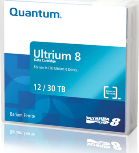 Quantum Ultrium 8 Bar Code Labeled Library Pack Leeres Datenband 12 TB LTO 1,26 cm