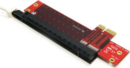 StarTech.com PCI Express x1 auf x16 Extender Adapter - PCIe Riser Verlängerung Karte