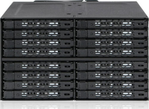 Icy Dock MB516SP-B Disk-Array 0 TB Schwarz