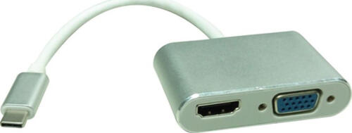 ROLINE 12033215 USB-Grafikadapter Silber