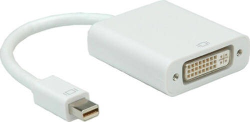 ROLINE Mini DisplayPort-DVI Adapter, Mini DP ST - DVI BU