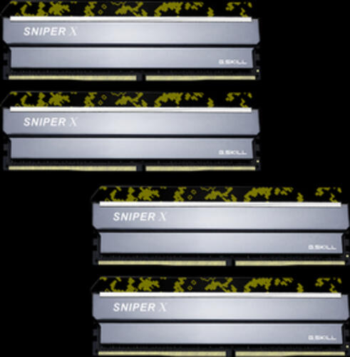 G.Skill Sniper X F4-3000C16Q-32GSXKB Speichermodul 32 GB 4 x 8 GB DDR4 3000 MHz