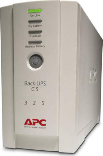 APC Back-UPS CS 325 w/o SW Unterbrechungsfreie Stromversorgung (USV) 0,325 kVA 210 W