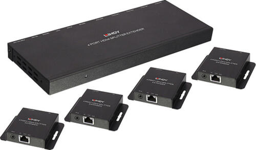 Lindy 38155 KVM-Extender Sender und Empfänger