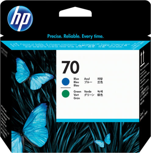 HP 70 Blau/Grün DesignJet Druckkopf