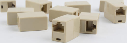 Gembird TA-350/10 Kabeladapter 8P8C RJ-45 Beige