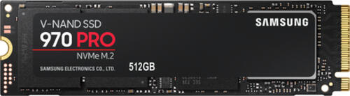 Samsung 970 PRO M.2 512 GB PCI Express 3.0 NVMe V-NAND MLC