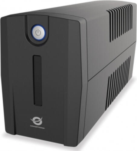 Conceptronic ZEUS02E Unterbrechungsfreie Stromversorgung (USV) Line-Interaktiv 0,85 kVA 480 W 4 AC-Ausgänge