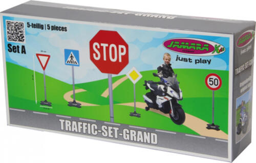 Jamara 460257 Zubehör für schaukelndes/fahrbares Spielzeug Spielzeugverkehrszeichen-Set