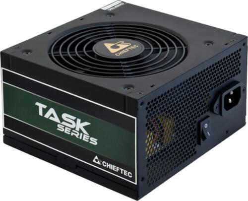 Chieftec Task TPS-500S Netzteil 500 W 24-pin ATX ATX Schwarz