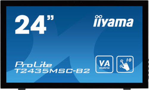 iiyama ProLite T2435MSC-B2 Computerbildschirm 59,9 cm (23.6) 1920 x 1080 Pixel Full HD LED Touchscreen Schwarz