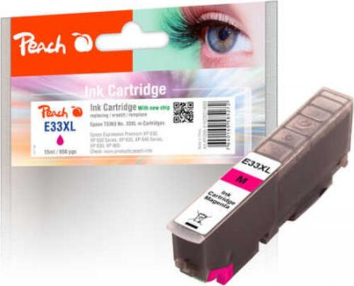 Peach PI200-419 Druckerpatrone Hohe (XL-) Ausbeute Magenta