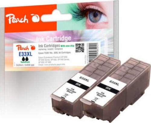 Peach PI200-416 Druckerpatrone Hohe (XL-) Ausbeute Schwarz