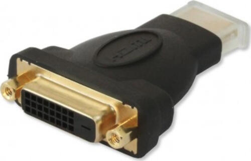 Techly IADAP-HDMI-606 Kabeladapter DVI-D 24+1 Schwarz