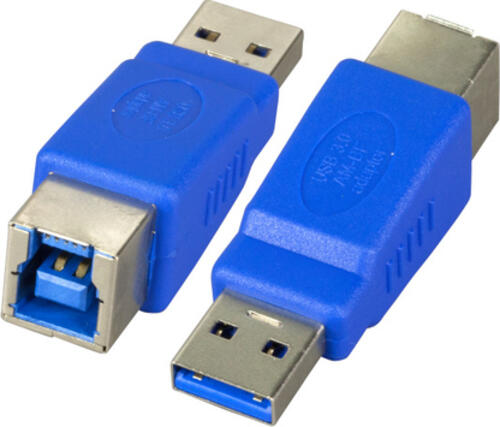 EFB Elektronik EB544 Kabeladapter USB 3.0 A USB 3.0 B Blau