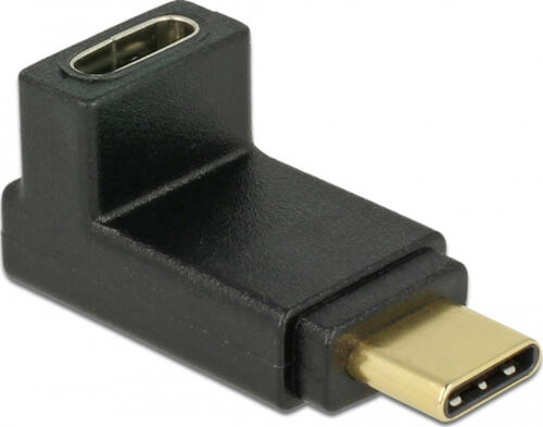 DeLOCK 65914 Kabeladapter 1 x USB Type-C Male 1 x USB 3.1 Gen 2 Type-C female Schwarz