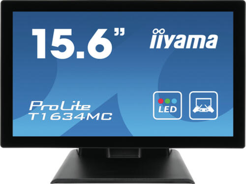 iiyama T1634MC-B5X POS-Monitor 39,6 cm (15.6) 1366 x 768 Pixel Touchscreen