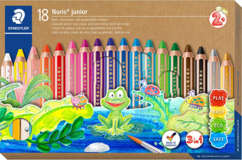 Staedtler Noris junior 140 Mehrfarbig 18 Stück(e)