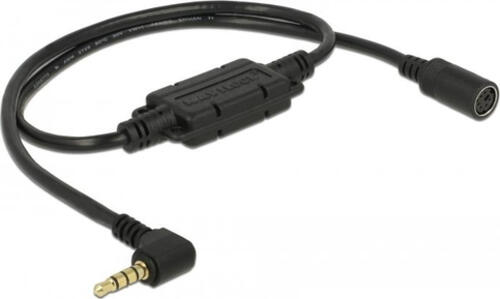 Navilock 62880 Audio-Kabel 0,52 m 3.5mm Schwarz