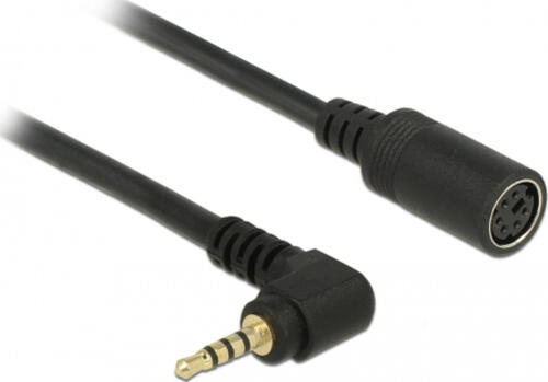 Navilock 62881 Audio-Kabel 0,52 m 2.5mm Schwarz