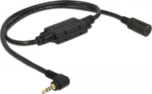 Navilock 62924 Audio-Kabel 0,52 m 2.5mm Schwarz