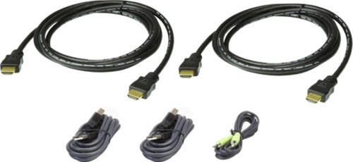 ATEN 1,8 M USB HDMI Dual Display Secure KVM Kabel-Set