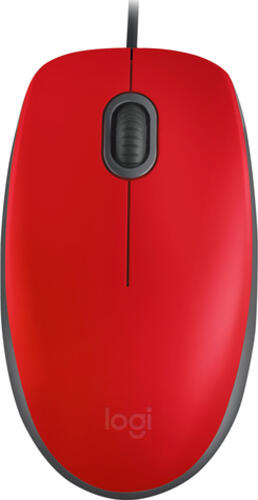 Logitech M110 Silent Maus Büro Beidhändig USB Typ-A Optisch 1000 DPI