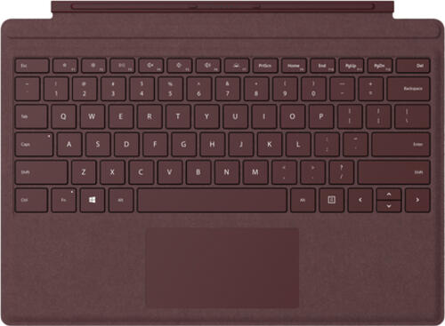 Microsoft Surface Go Signature Type Cover Deutsch Burgund