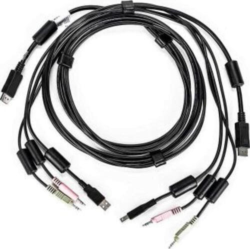 Vertiv Avocent CBL0122 Tastatur/Video/Maus (KVM)-Kabel Schwarz 1,8 m