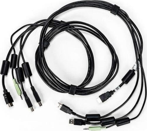 Vertiv Avocent CBL0113 Tastatur/Video/Maus (KVM)-Kabel Schwarz 3 m