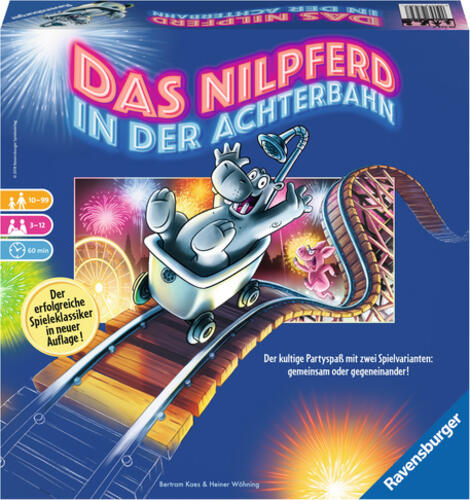 Ravensburger Das Nilpferd in der Achterbahn