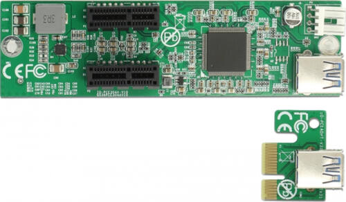 DeLOCK 41433 Schnittstellenkarte/Adapter Eingebaut PCIe