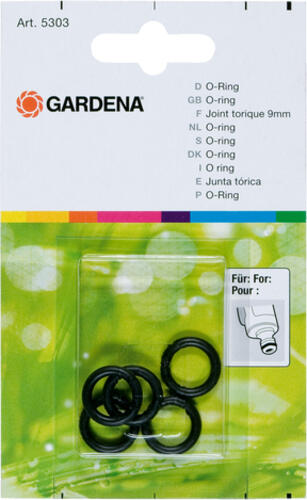 Gardena O-Ring für das Original System (Inhalt: 5 Stück)