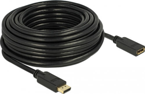 DeLOCK 84908 DisplayPort-Kabel 15 m Schwarz