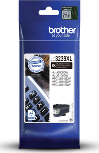 Brother LC-3259XLBKP Tonerkartusche 1 Stück(e) Original Schwarz