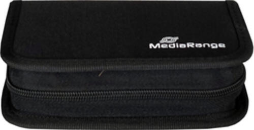 MediaRange BOX98 Speicherkarte-Gehäuse 3 Karten Nylon Schwarz