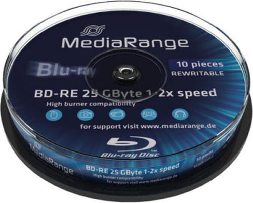 MediaRange MR501 Leere Blu-Ray Disc BD-RE 25 GB 10 Stück(e)