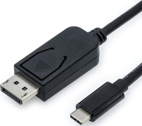 VALUE 11.99.5846 Videokabel-Adapter 2 m DisplayPort USB Typ-C Schwarz