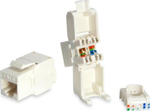 Equip 769216 Kabeladapter RJ-45 LSA Weiß