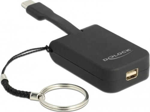 DeLOCK 63939 Videokabel-Adapter 0,03 m USB Typ-C mini DisplayPort Schwarz