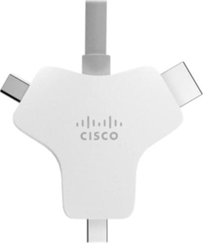 Cisco CAB-HDMI-MUL4K-9M Videokabel-Adapter HDMI Typ A (Standard) HDMI + Mini DisplayPort + USB Type-C Silber