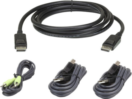 ATEN 3 M USB DisplayPort Secure KVM Kabel-Set